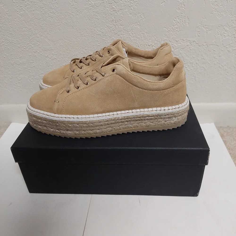 Rag & Bone Women’s Tan Espadrille Sneakers 10B
